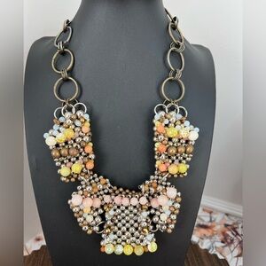 Pam Hiran Anthropologie Glass Necklace D10 19”